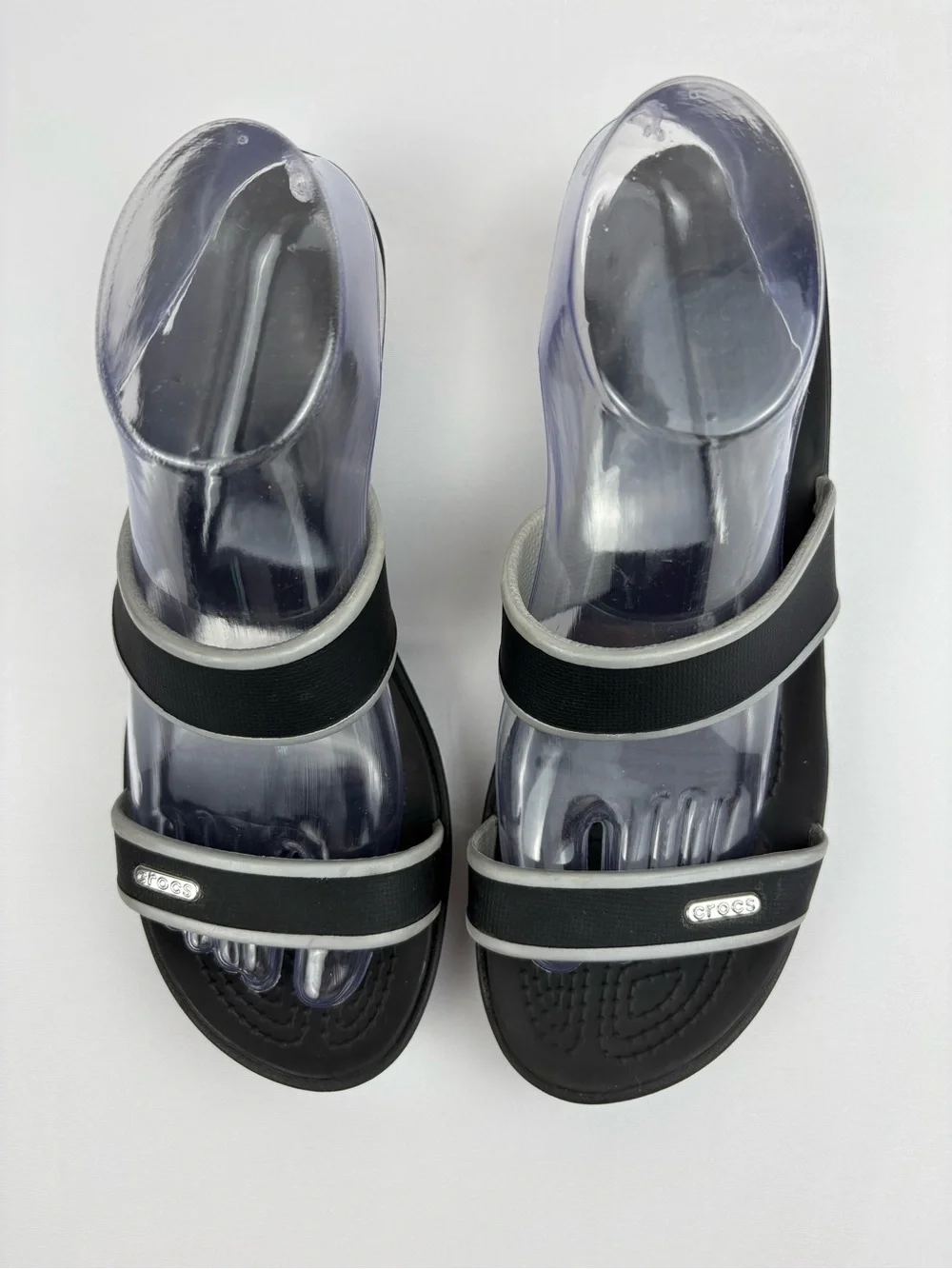 Crocs Madeira Women’s Slip-On Slide with Wedge Heel Featuring Dual Straps